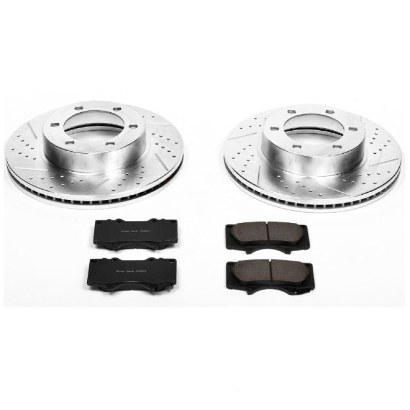 Power Stop 01-07 Toyota Sequoia Kit Frenos Z23 EVO - DELANTERO