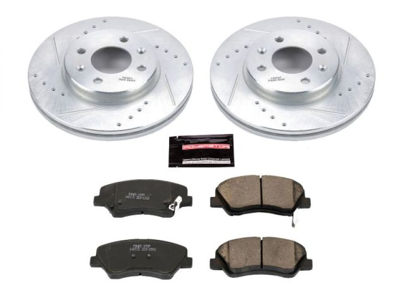 Power Stop 12-18 Hyundai Accent Kit Frenos Z23 EVO - DELANTERO
