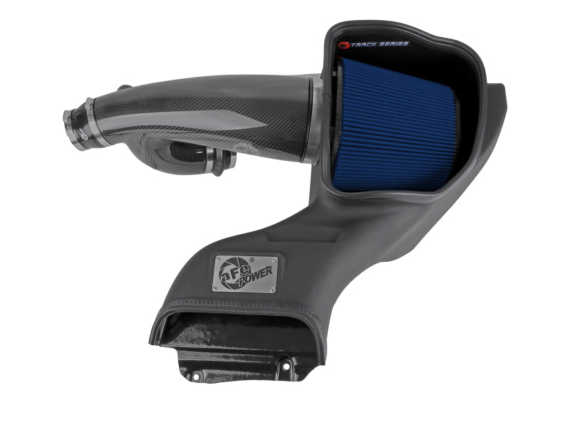 57-10010R aFe 17-20 Ford F-150/Raptor Track Series Carbon Fiber Cold Air Intake System With Pro 5R Filters