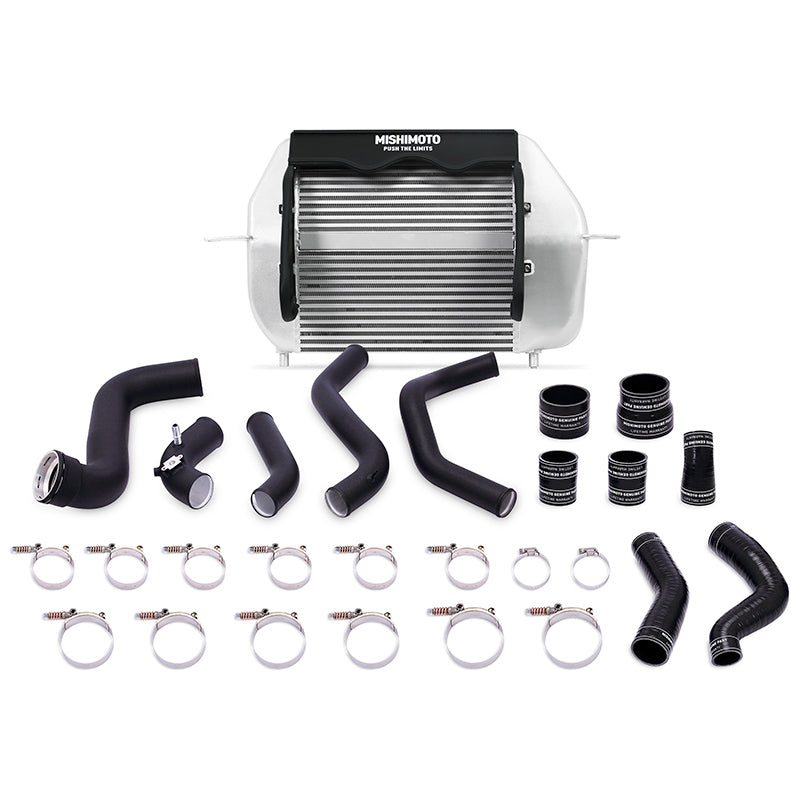 MMINT-F150-11KBSL Mishimoto 2011-2014 Ford F-150 EcoBoost Silver Intercooler w/ Black Pipes