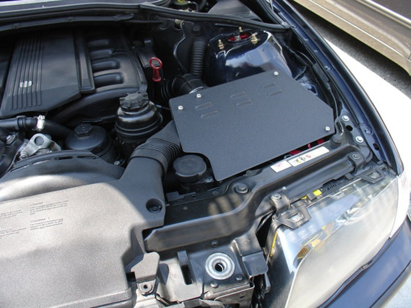 SP1111WB Injen 01-06 BMW 330i E46 3.0L (M54) L-6 Wrinkle Black Short Ram Intake w/ Enc Heat Shield & Adapter