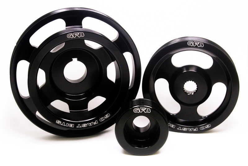 2014 Go Fast Bits 08+ WRX/STi / 09+ Forester / 03-09 LGT 3 pc Underdrive/Non-Underdrive Pulley Kit