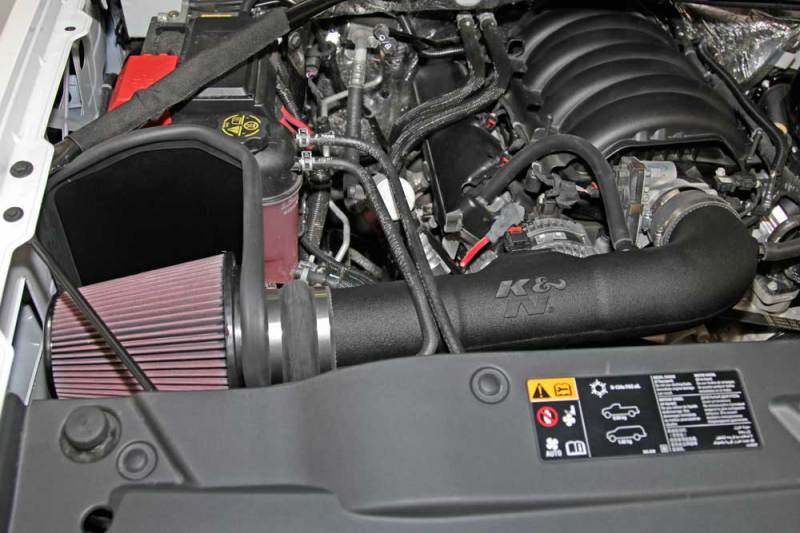 63-3082 K&N 63 Series Aircharger Performance Intake Kit Chevy/GMC 14-15 Silverado/Sierra 1500 5.3L/6.2L V8