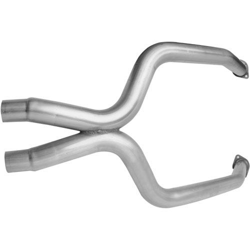 Gibson 319011 Exhaust Crossover Pipe 11-14 Mustang GT X Pipe - CAT DELETE -