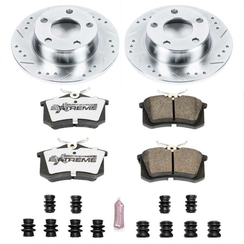 Power Stop 99-04 Audi A6 Quattro Kit Frenos Z26 SPORT - TRASERO
