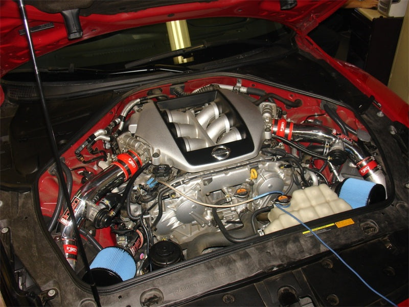 SP1995P Injen 10-12 Nissan R35 GTR V6 3.8L Twin Turbo Polished Short Ram Intake