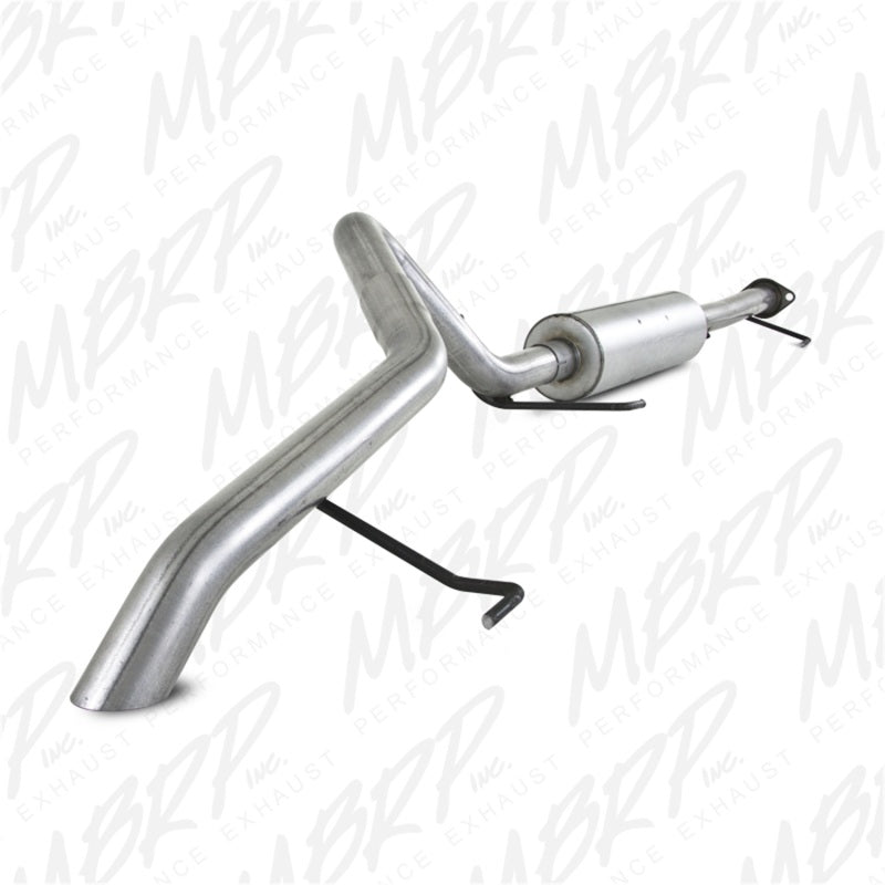 S5310AL MBRP 2007-2009 Toyota FJ 4.0L V6 Cat Back Single Rear Exit Off-Road Tail No tip