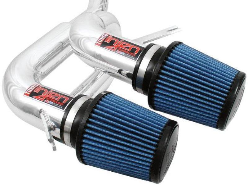 SP1130P Injen 08-09 535i E60 3.0L L6 Twin intake & AMSOIL Filters Polished Short Ram Intake