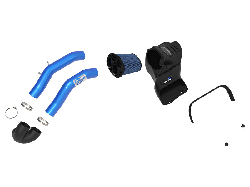 50-30024RL aFe Momentum XP Cold Air Intake System w/ Pro 5R Media Blue 15-19 Ford F-150 V8-5.0L