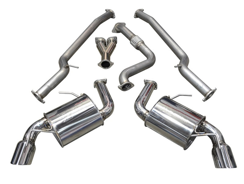 SES7300 Injen 16-20 Chevy Camaro 2.0L 4 Cyl Full 3in Cat-Back Stainless Steel Exhaust w/SS Flanges & Y Pipe