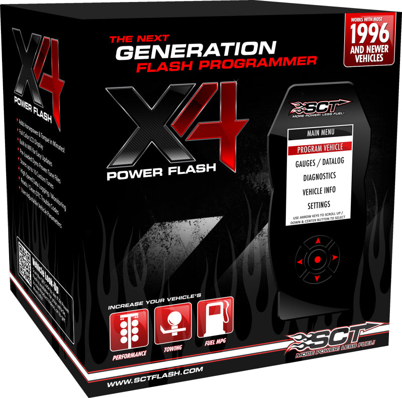7215 SCT 08-14 DCX Chrysler Dodge Jeep  (Gas Only) X4 Power Flash Programmer