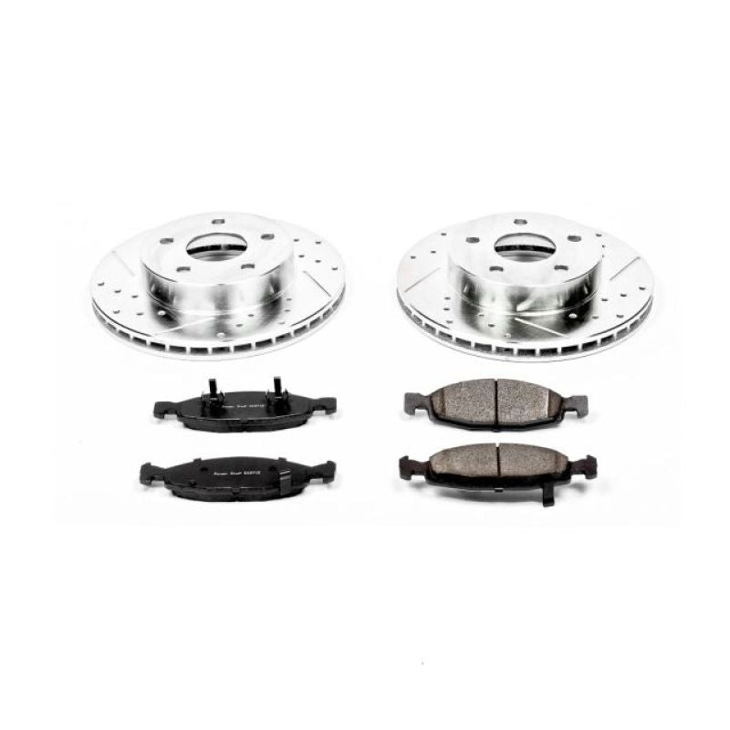 Power Stop 99-02 Jeep Grand Cherokee Kit Frenos Z23 EVO - DELANTERO