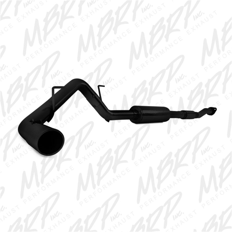 S5230BLK MBRP 11-14 Ford F150 3in Cat Back Single Side Exit Black Coated Exhaust System