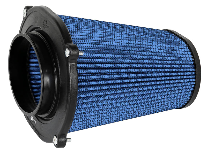 23-91133 aFe Quantum Pro-5 R Air Filter Inverted Top - 5.5inx4.25in Flange x 9in Height - Oiled P5R