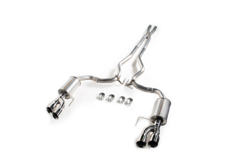 422093 ROUSH 2018-2019 Ford Mustang 5.0L V8 Cat-Back Exhaust Kit (Fastback Only)