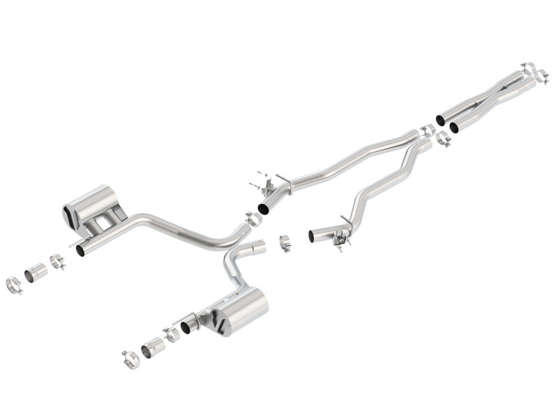 140678 Borla 15-16 Dodge Challenger SRT/Scat Pcak 6.4L V8 ATAK Catback Exhaust