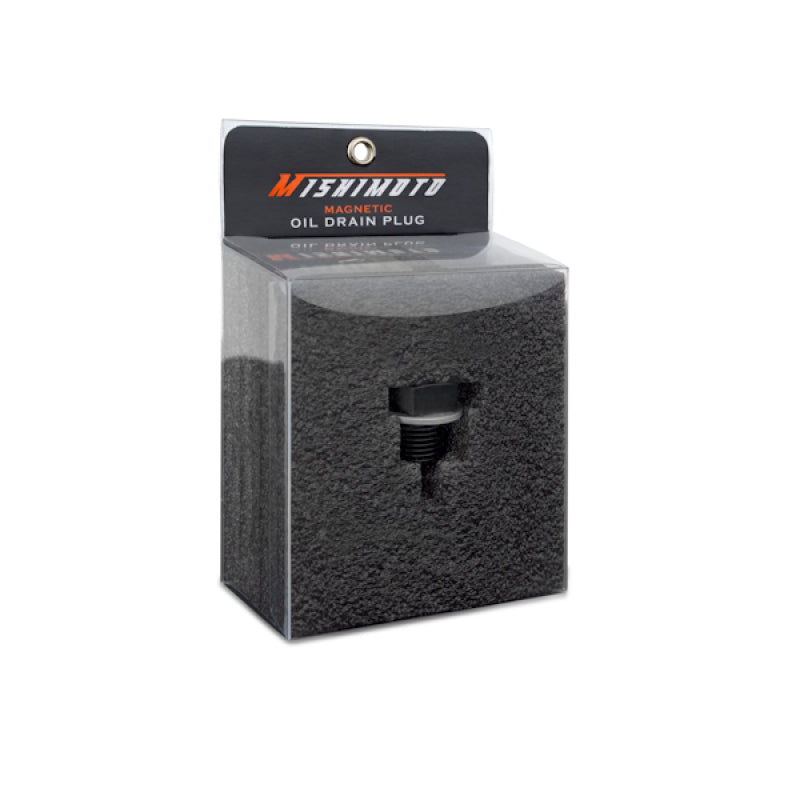 MMODP-12125B Mishimoto Magnetic Oil Drain Plug M12 x 1.25 Black