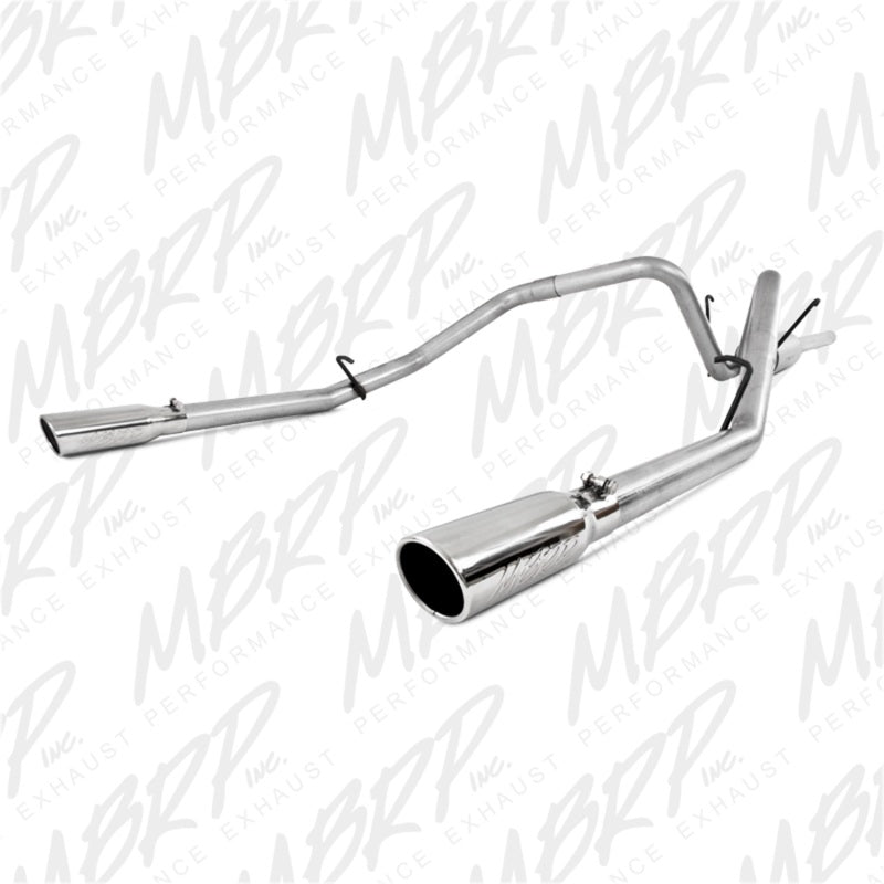 S5126AL MBRP 2006-2008 Dodge Ram Hemi 1500 5.7L SC/CC-SB Cat Back Dual Split Rear
