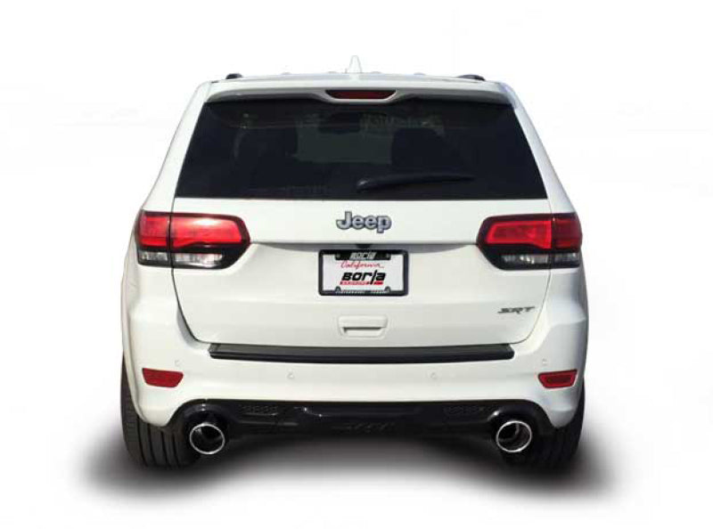 140632 Borla 2015 Jeep Grand Cherokee SRT8 S-Type Dual Round Rolled Exit Catback Exhaust