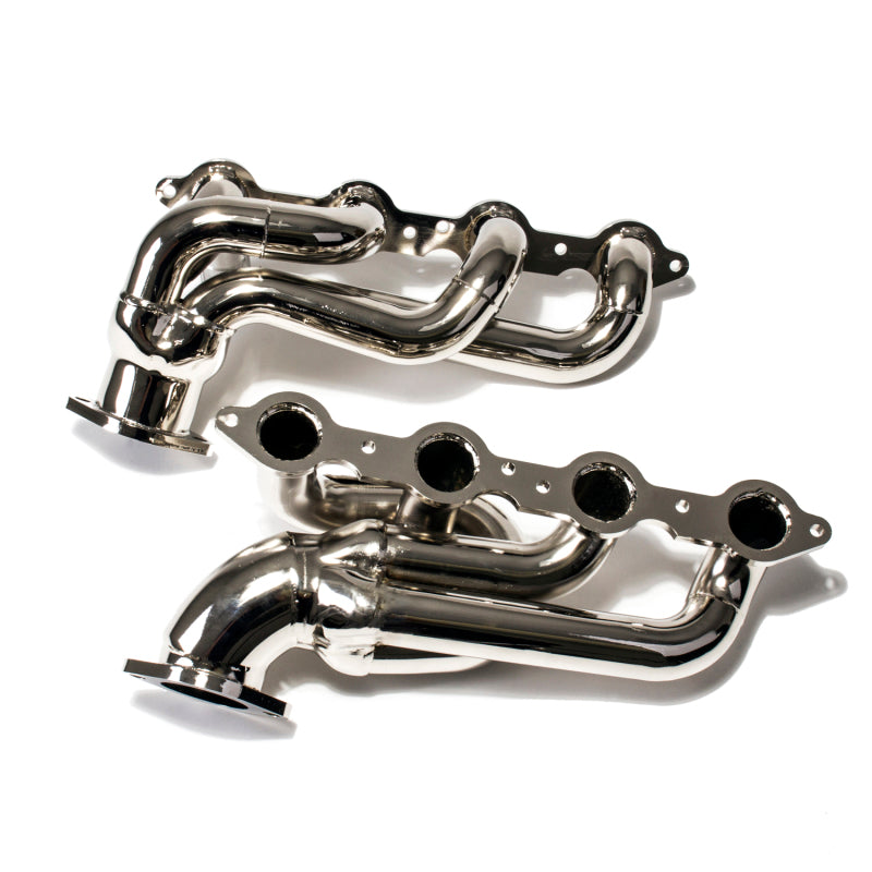 4020 BBK 10-15 Camaro LS3 L99 Shorty Tuned Length Exhaust Headers - 1-3/4 Chrome