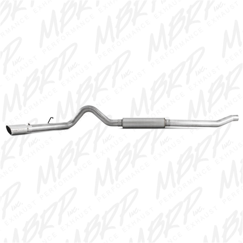 S6208AL MBRP 2003-2007 Ford F-250/350 6.0L EC/CC Cat Back Single Side (Stock Cat)
