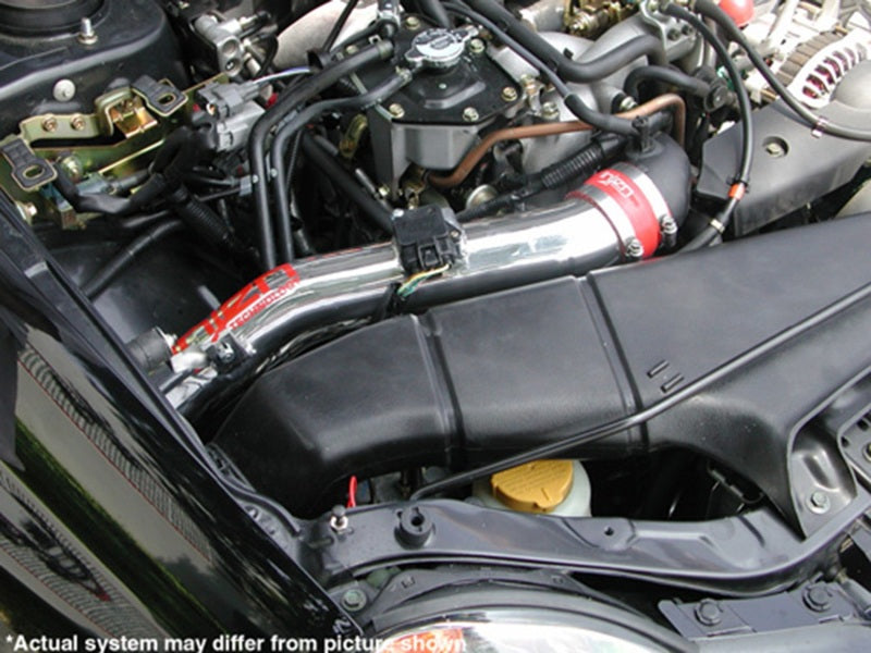 RD1200WR Injen 02-06 Subaru WRX (No Wagon) / 04 STi Wrinkle Red Cold Air Intake *Special Order*