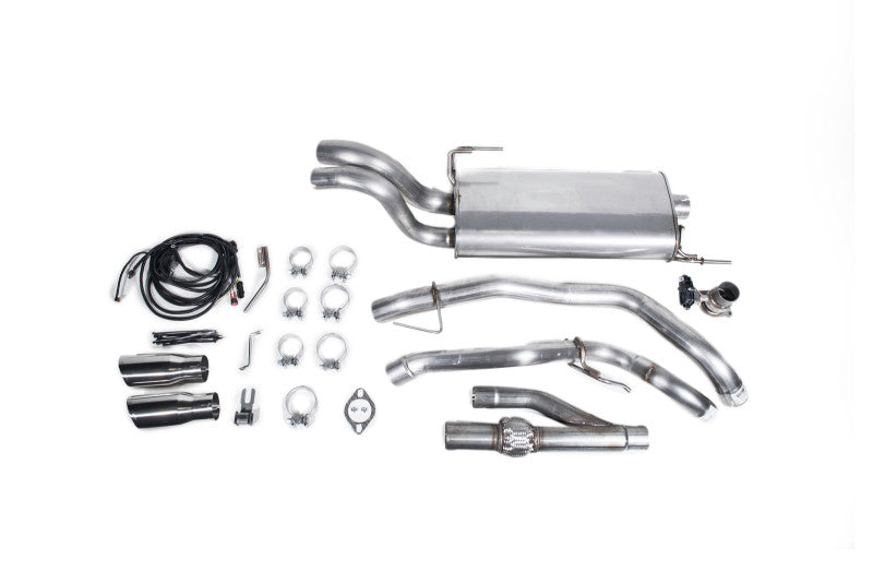 422104 ROUSH 2015-2020 Ford F-150 2.7L/3.3L/3.5L/5.0L Active Cat-Back Exhaust Kit (Excl. Raptor & Short Cab