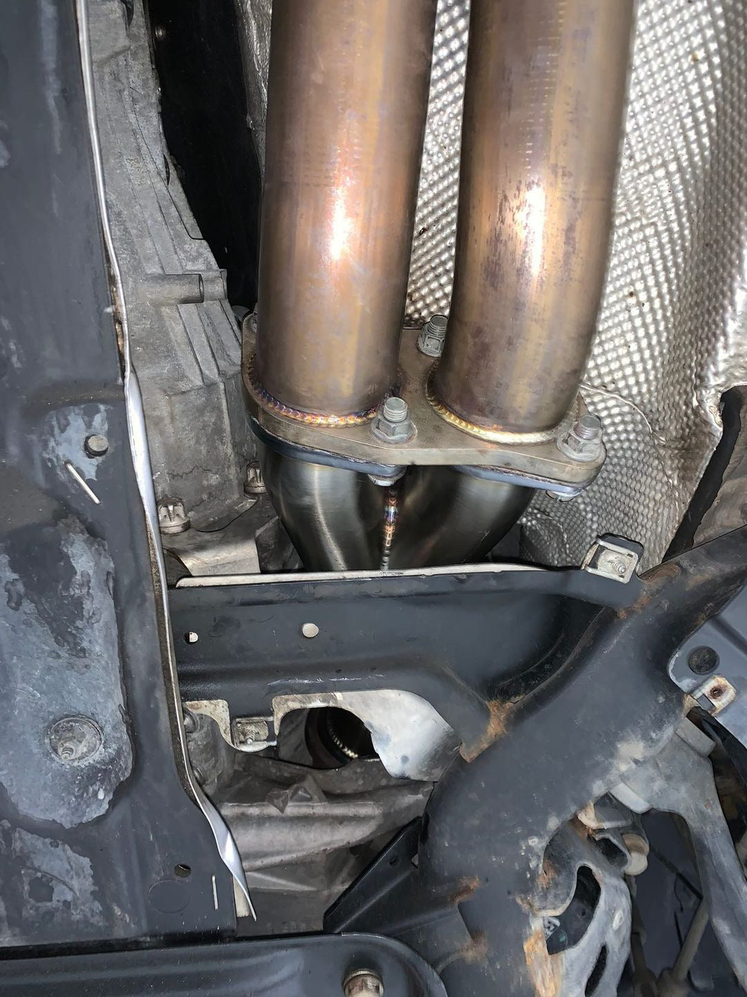 CTS Turbo BMW E90/E91/E92/E93; E81/E82 N55 135i/335i; E84 N55 X1 downpipe CTS Turbo EXH-DP-0006
