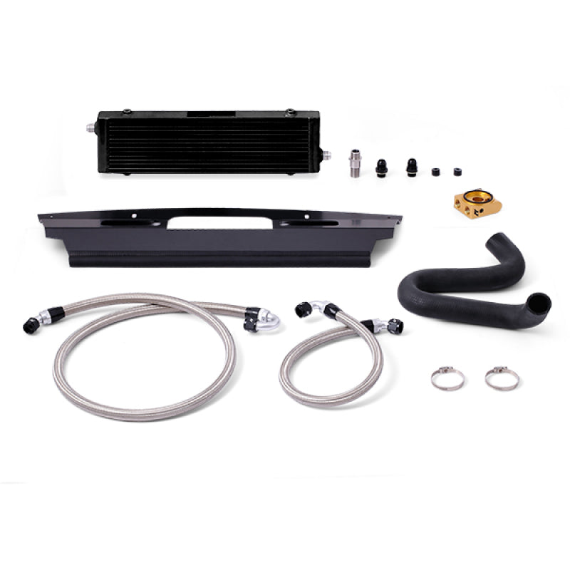 MMOC-MUS8-15TBK Mishimoto 2015+ Ford Mustang GT Thermostatic Oil Cooler Kit - Black