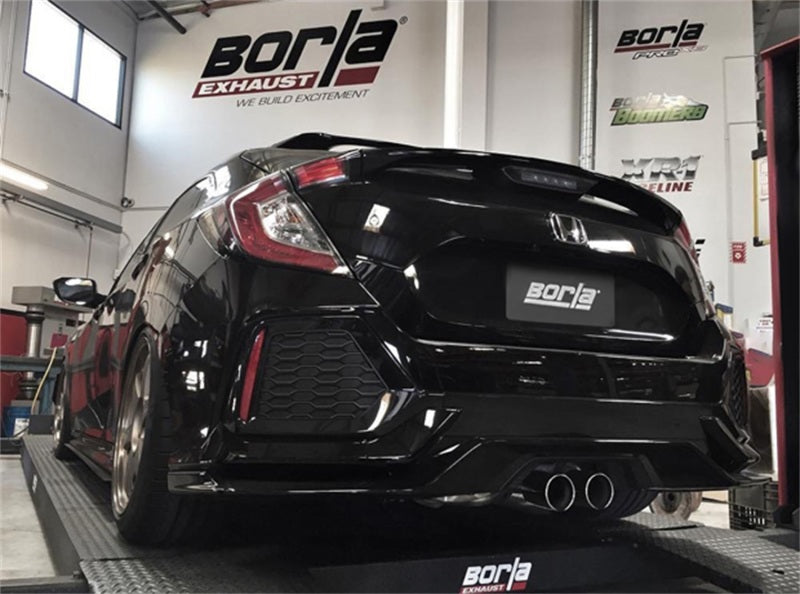 140739 Borla 16-17 Honda Civic Sport 1.5L AT/MT Hatchback S-Type Catback Exhaust