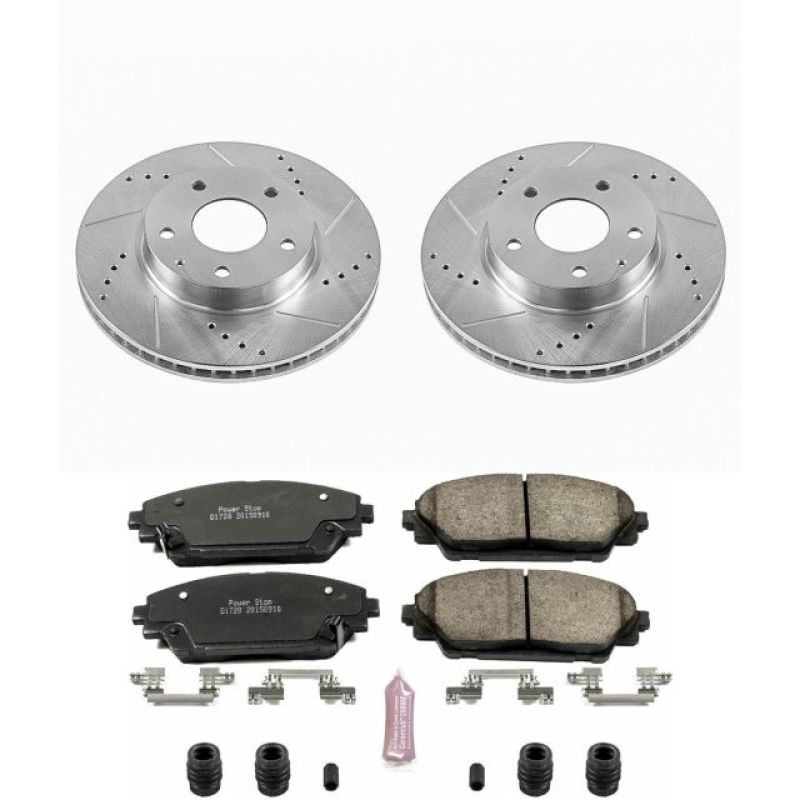Power Stop 14-16 Mazda 3 Kit Frenos Z23 EVO - DELANTERO