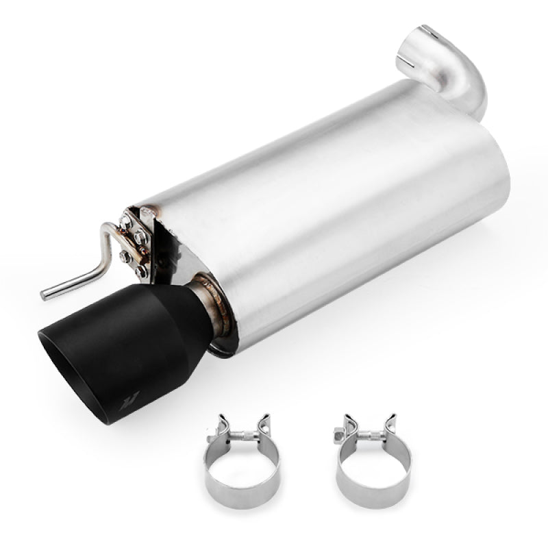 MMEXH-MUS8-15ASBK Mishimoto 2015+ Ford Mustang GT Street Axleback Exhaust w/ BlackTips