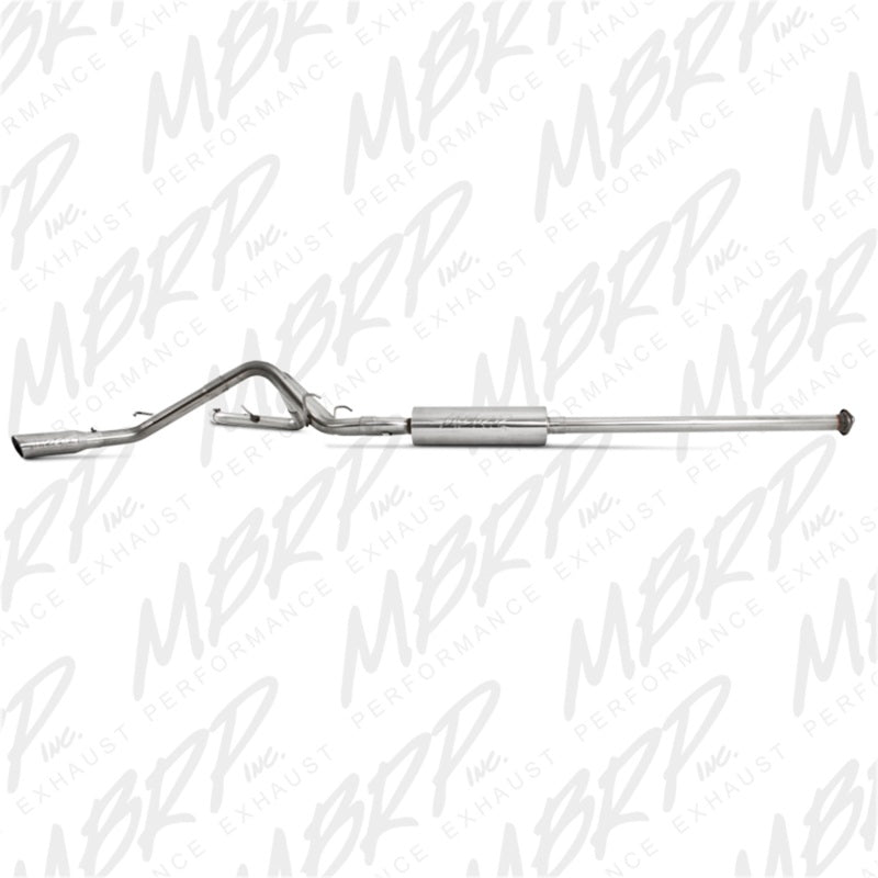 S5328409 MBRP 05-13 Toyota Tacoma 4.0L EC/CC Dual Split Side T409 Cat Back Exhaust