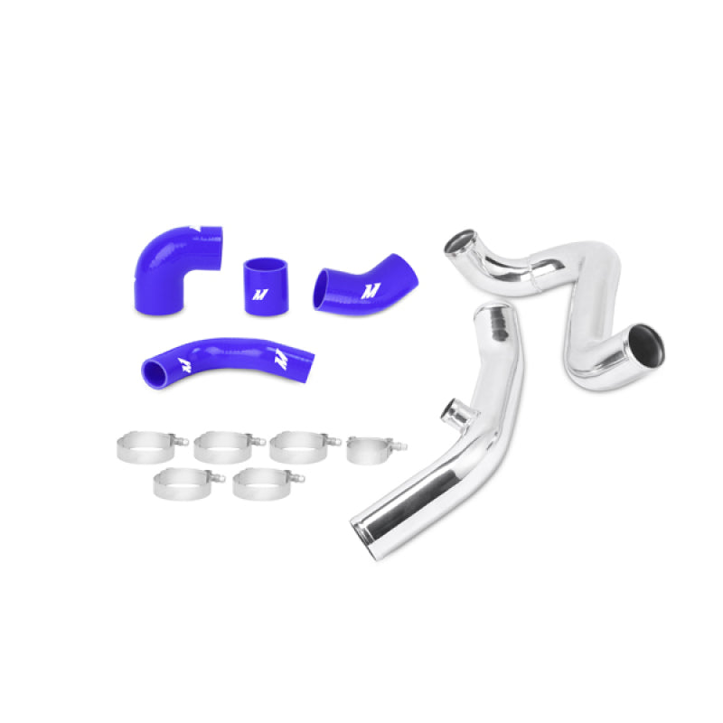 MMICP-EVO-01UBL Mishimoto Mitsubishi Lancer Evolution 7/8/9 BLUE Upper Intercooler Pipe Kit