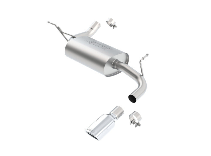 11818 Borla 12-16 Jeep Wrangler 3.6L AT/MT 4WD Single Right Rear Exit Touring Exhaust (rear section only)