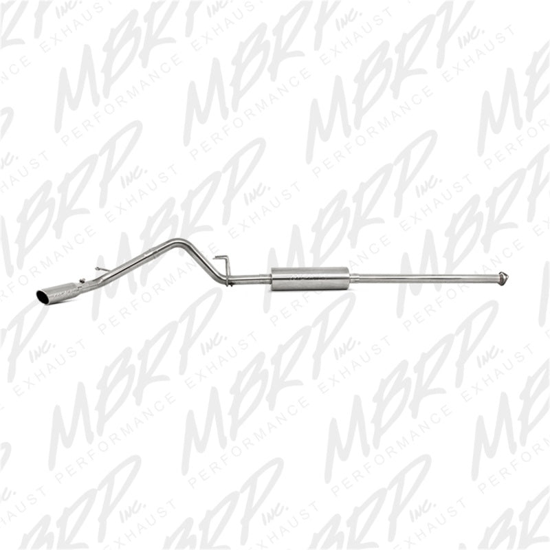 S5326409 MBRP 05-13 Toyota Tacoma 4.0L EC/CC Cat Back Single Exit T409 Exhaust
