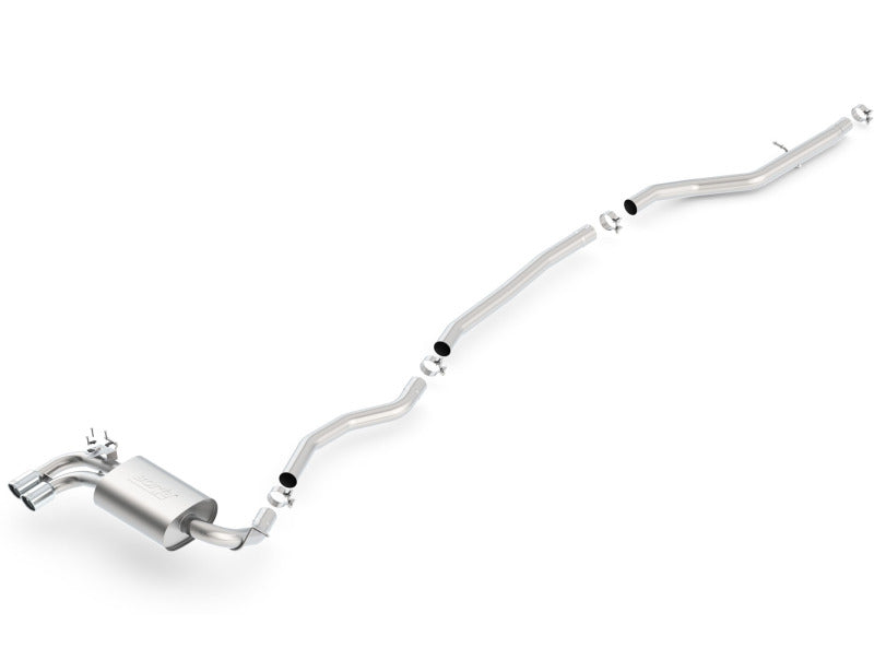 140509 Borla 12-15 BMW 328i Sedan 2.0L AT/MT RWD Dual Left Rear Exit Catback Exhaust