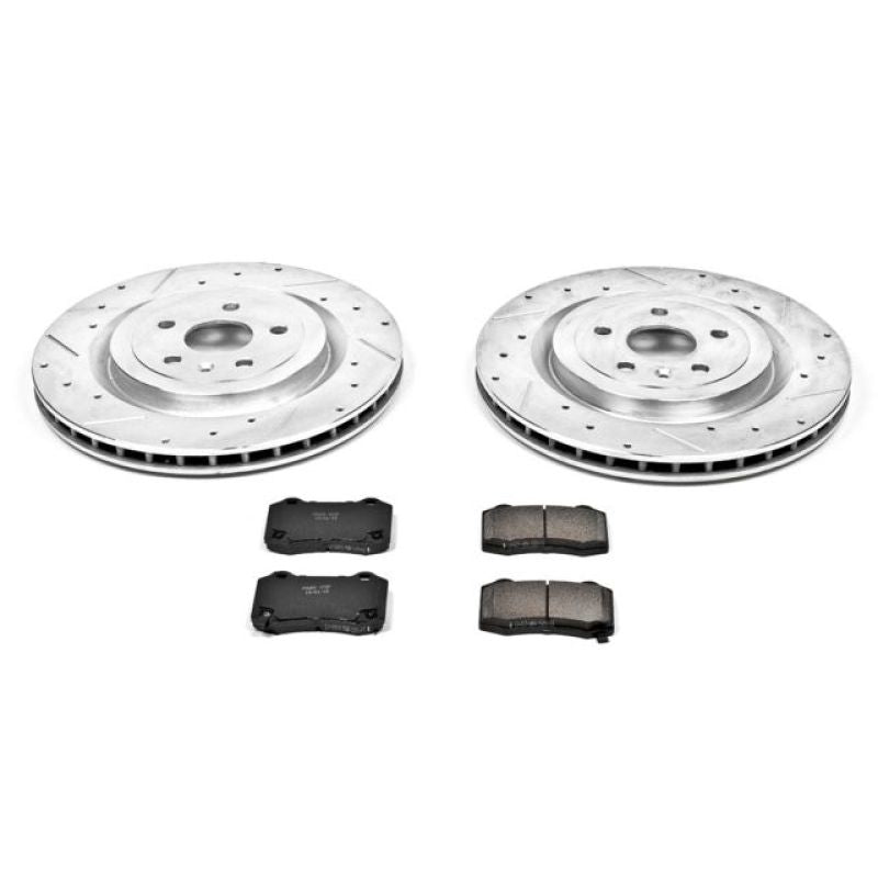 Power Stop 09-15 Cadillac CTS Kit Frenos Z23 EVO - TRASERO