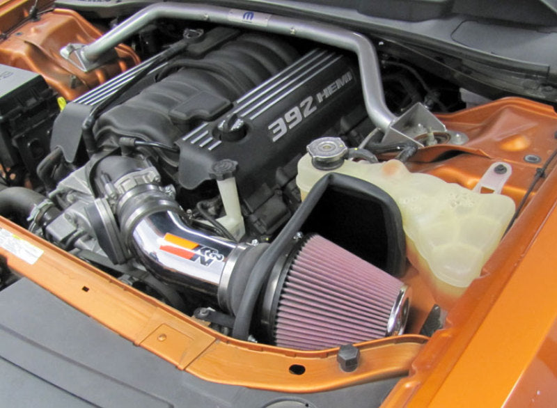 69-2545TP K&N Performance Intake Kit TYPHOON; 11 Dodge Challenger 6.4L V8