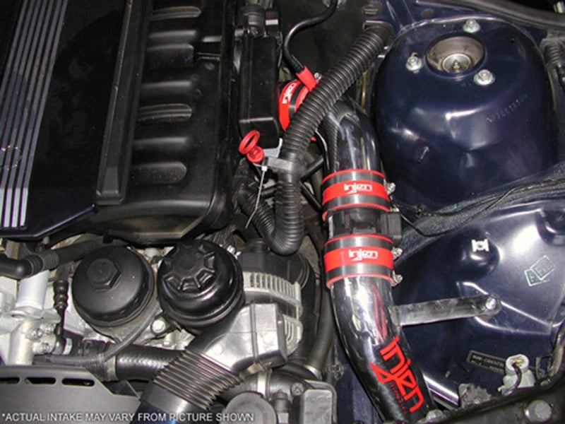 RD1110BLK Injen 99-00 BMW 323 E46 2.5L/328 E46 2.8L / 01 325 2.5L Black Cold Air Intake **SPECIAL ORDER**