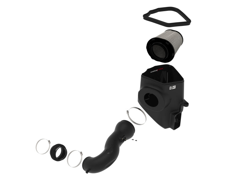 54-13058D aFe Magnum FORCE Stage-2 Pro DRY S Cold Air Intake 19-20 GM Silverado/Sierra 1500 V8-5.3L