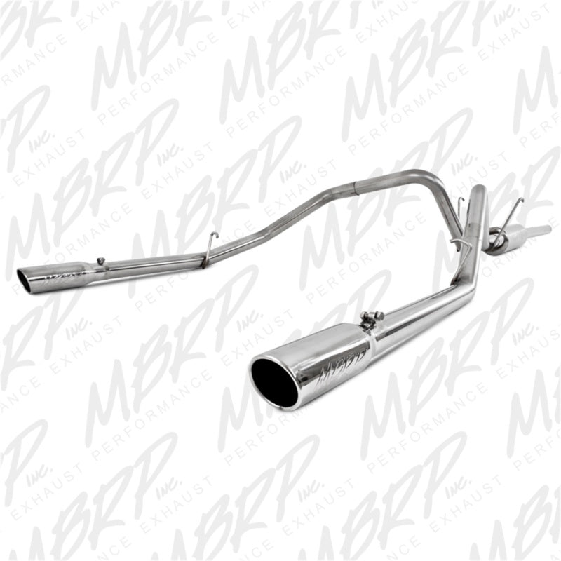 S5126409 MBRP 2006-2008 Dodge Ram Hemi 1500 5.7L SC/CC-SB Cat Back Dual Split Rear