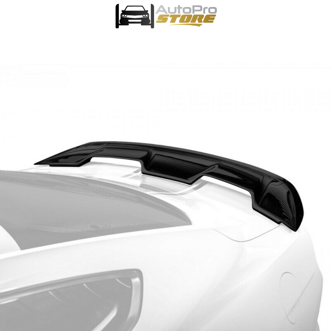 15-21 Ford Mustang Coupe GT500 Style Trunk Spoiler Wing Gloss Black - ABS