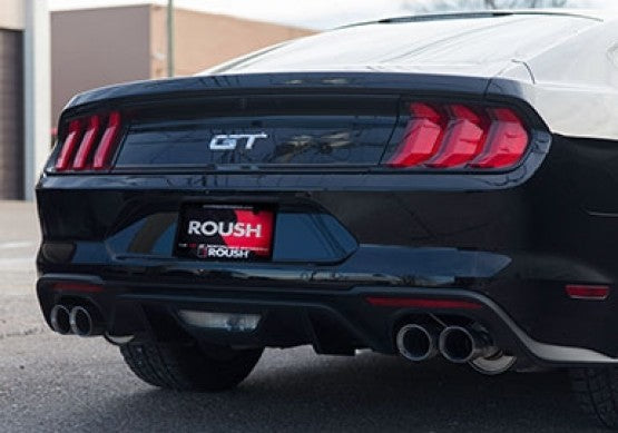 422097 ROUSH 2018-2019 Ford Mustang 5.0L GT Axle-Back Exhaust Kit
