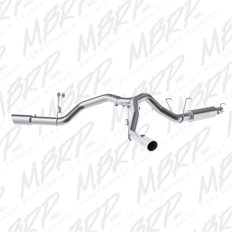 S5151409 MBRP 14-16 Ram 2500 6.4L 4in 409 SS Dual Side Split Outlet Cat Back Exhaust