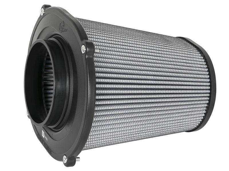 21-90098 aFe Quantum Pro DRY S Air Filter Flat Top - 5in Flange x 9in Height