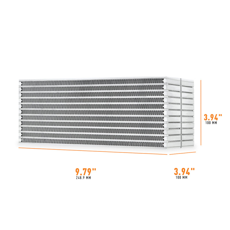 MMUIC-W1 Mishimoto Universal Air-to-Water Intercooler Core - 9.8in / 3.8in / 3.8in