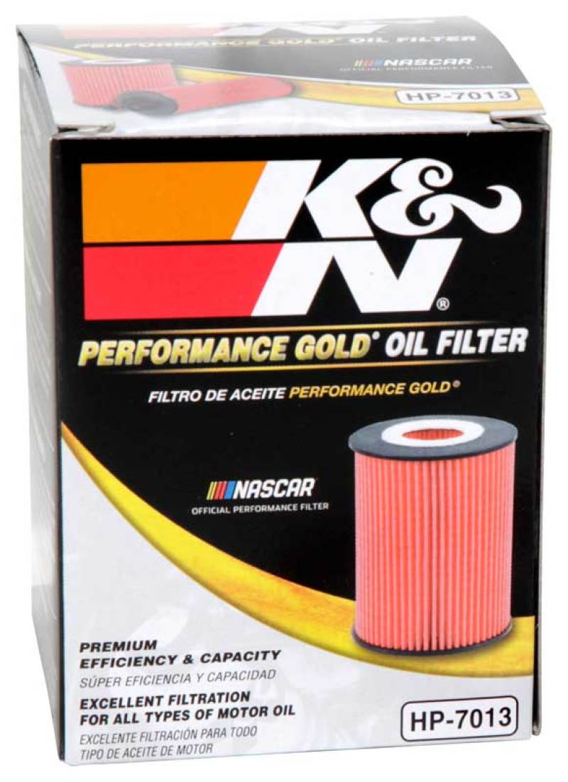 HP-7035 K&N Performance Oil Filter for 15-16 Hyundai Genesis Sedan 3.8L V6