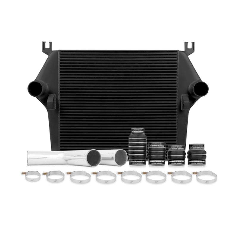 MMINT-RAM-03KBK Mishimoto 03-07 Dodge 5.9L Cummins Intercooler Kit w/ Pipes (Black)