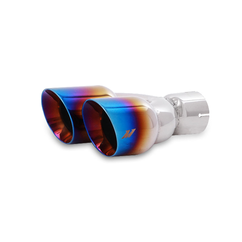 MMEXH-FIST-14RBT Mishimoto 14-16 Ford Fiesta ST 1.6L 2.5in Stainless Steel Resonated Cat-Back Exhaust w/ Burnt Ti